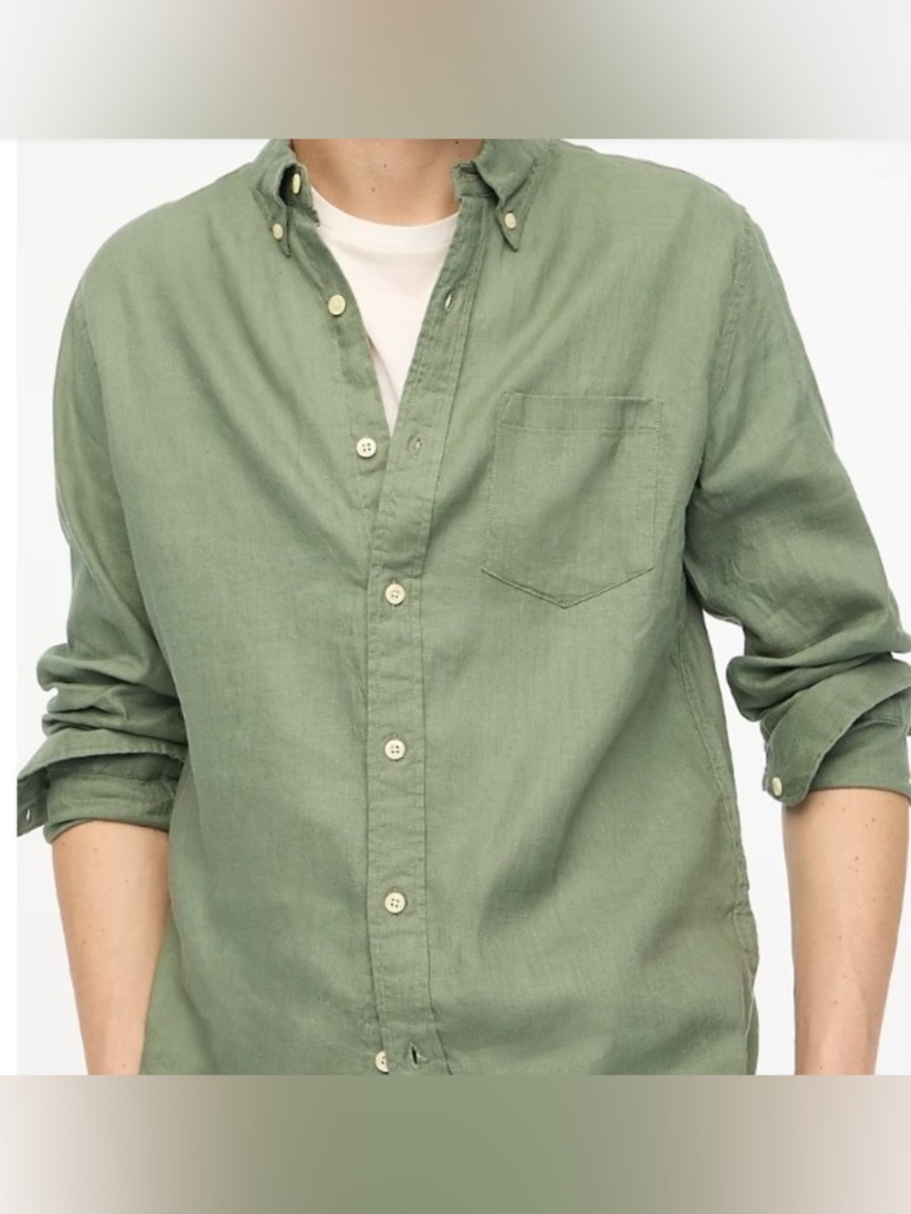 J.Crew Slim Stretch Secret Wash Shirt